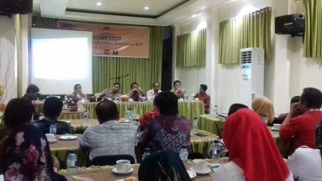 KPU Sinjai Gelar Workshop Pemilu, Ini Tujuannya 