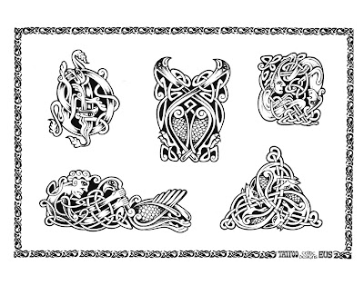 Download Tribal Tattoo #34163613 royalty free stock