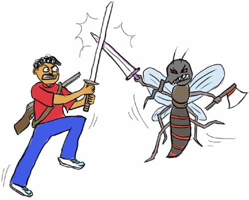 Bersahur Sambil Berperang Dengan Nyamuk - Yumida