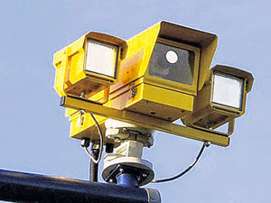 speed camera yellow