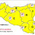 Allerta meteo Gialla: in arrivo temporali e forti raffiche di vento.