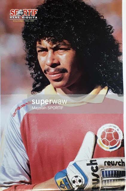 RENE HIGUITA OF COLOMBIA