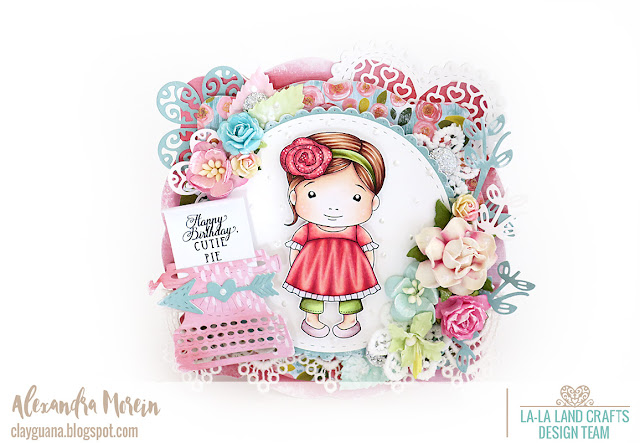 Cutie BPie Baby Marci, CHA 218, Creativation 2018, Vintage Typewriter die, LLLC 2018