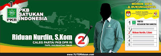 Desain Banner Caleg PKB 2024