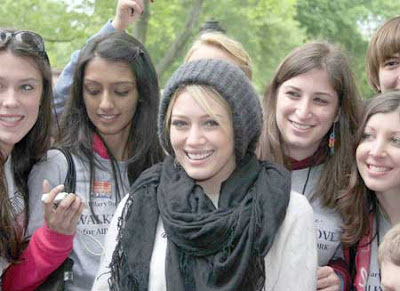 Hilary Duff AIDS Walk Pics