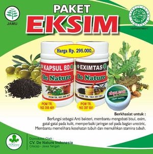 Obat Eksim Kering Menahun Herbal Asli De Nature