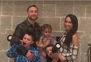 Frankie Edgar With His Family