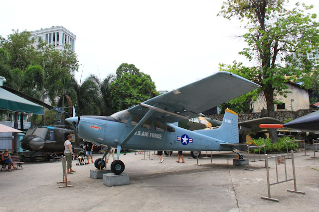 越南胡志明戰爭博物館美軍飛機