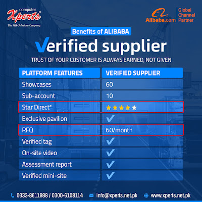 Alibaba.com offers a many of benefits for Verified Suppliers - computer xperts Sialkot