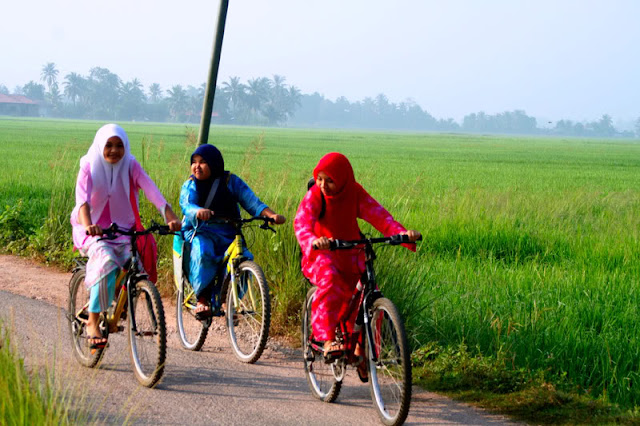 Kanak Kanak Bermain Basikal