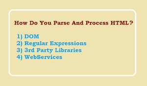 How do you parse and process HTML in PHP