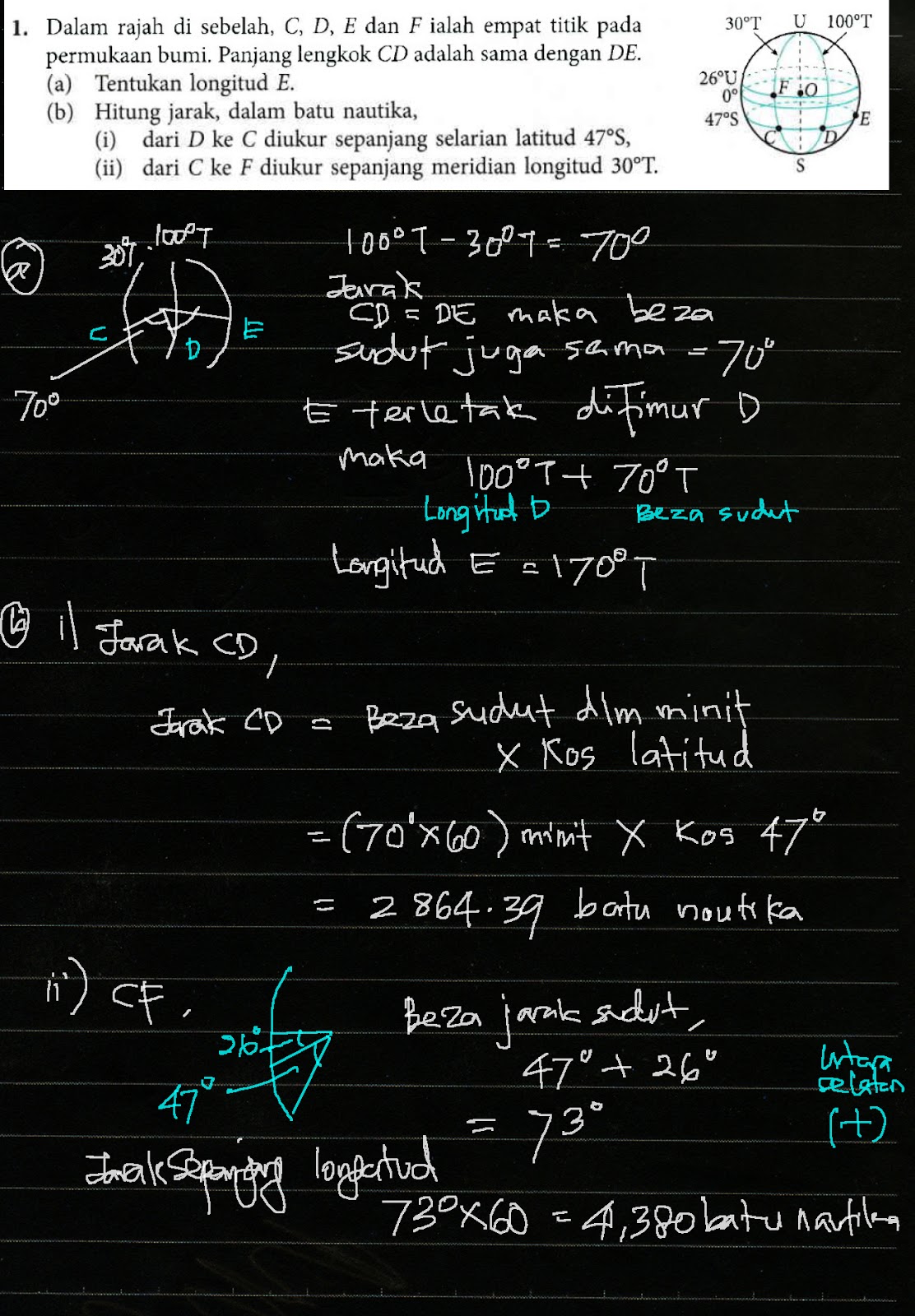 Cikgu Azman - Bukit Jalil: F5 Math Bab 9 Bumi Sebagai 