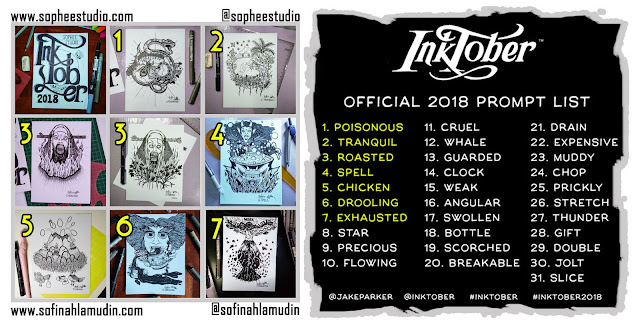 Inktober Malaysia 2018