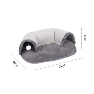 Cozy Comfort: The Autumn and Winter Cat Nest Tunnel Plush