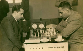 Partida de ajedrez Benabud - Frías, campeonato de España de 1947