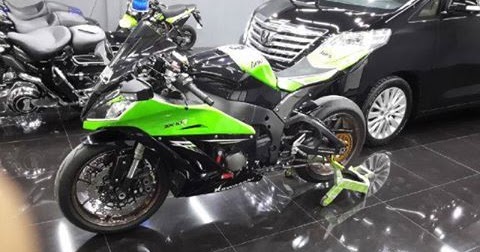  Bursa MOGE Bekas Surabaya Kawasaki ZX 10 2012 Euro Spec 