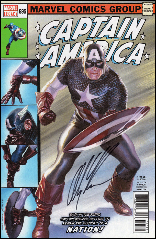 Captain America #695 (Variant Cover)