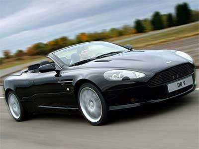Aston Martin Db9 Convertible Black