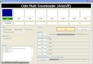 Step 4: Odin Flashing instruction to Install I9001XXKQ1 Android 2.3.6 Gingerbread Firmware Update on Samsung Galaxy S Plus I9001