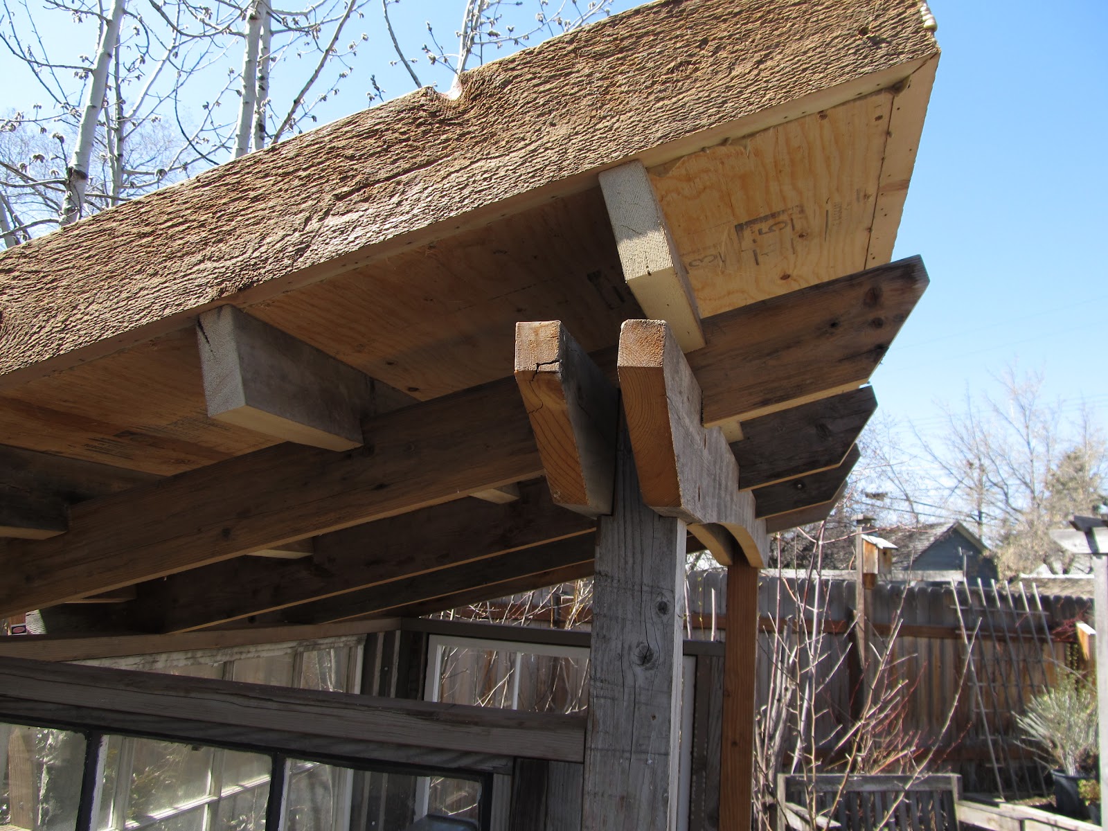 Montana Wildlife Gardener: Green Roof for the Grill Shed 