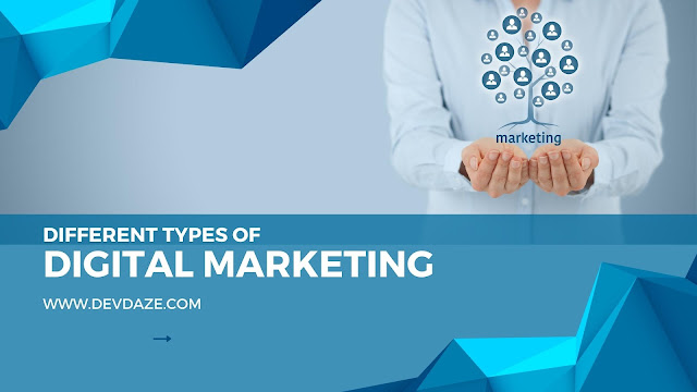 Different types of Digital Marketing