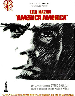 AMERICA AMERICA. Cartel. España. AMÉRICA, AMÉRICA. America, America. 1963. Estados Unidos. Dirección: Elia Kazan. Reparto: Stathis Giallelis, Frank Wolff, Harry Davis, Elena Karam, Estelle Hemsley, Gregory Rozakis, Lou Antonio, Paul Mann, John Marley, Linda Marsh.