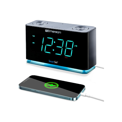 #4 Emerson SmartSet Alarm Clock