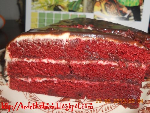 Seindah salju: RED VELVET CAKE & COKLAT GANACHE