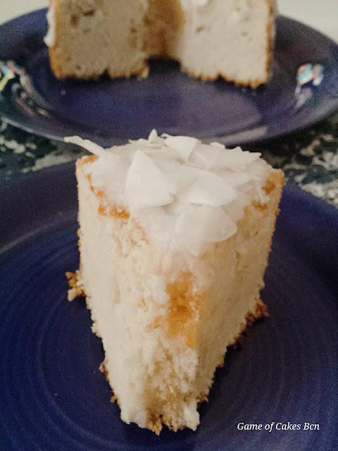 Angel Food Cake de Coco