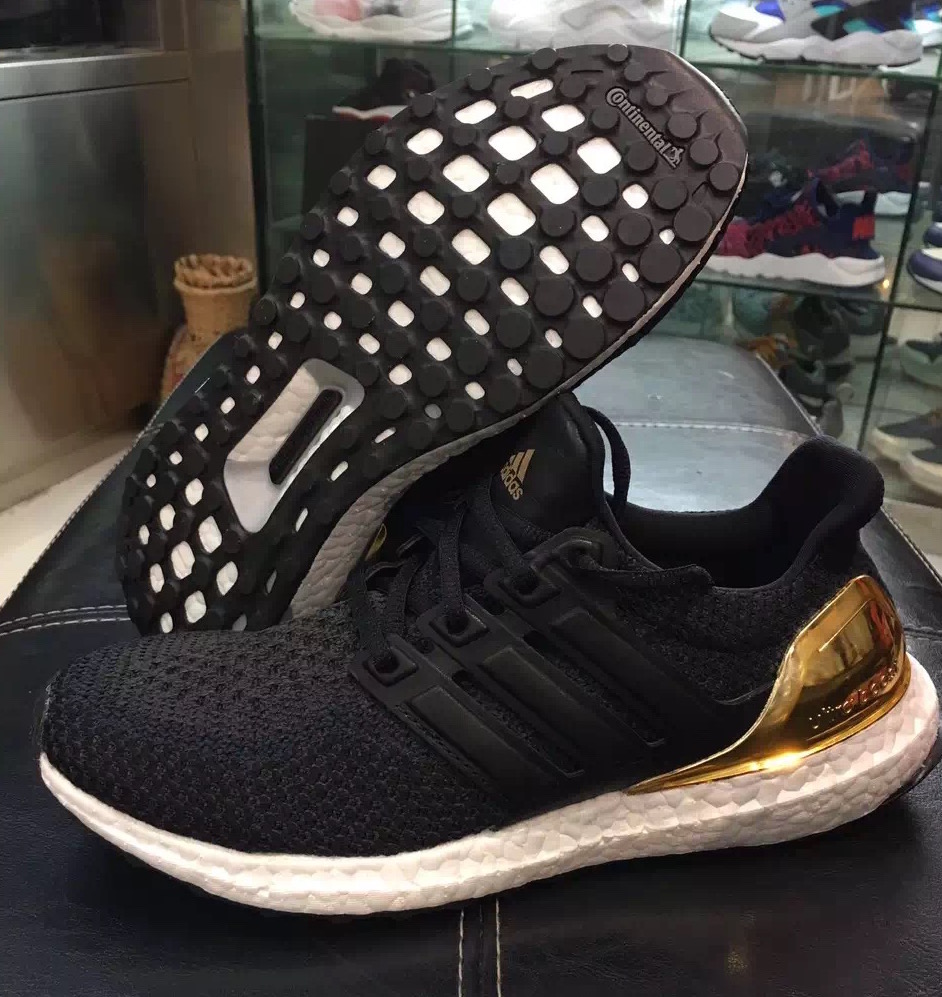 adidas Ultra Boost Black Gold Olympics