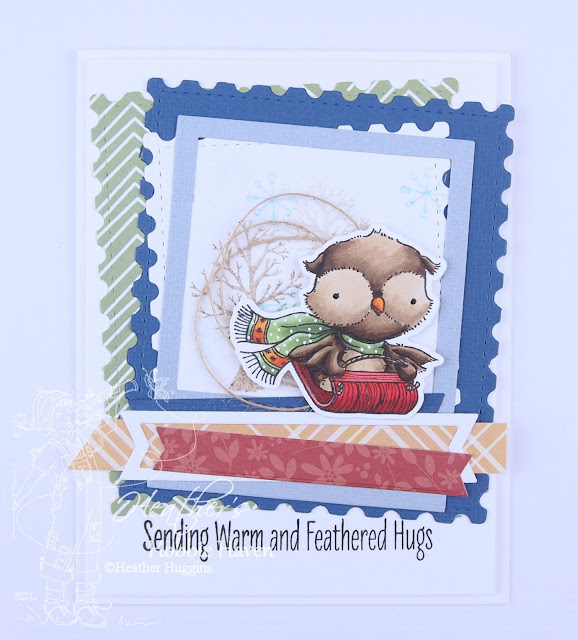 Heather's Hobbie Haven - Warm & Feathered Hugs Card Kit