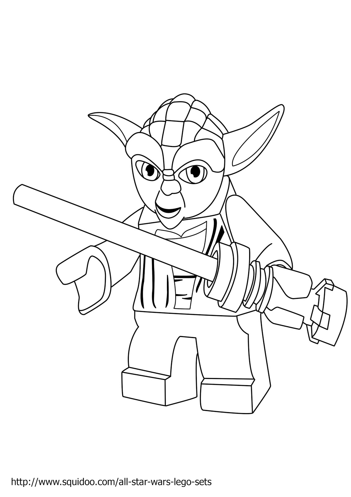 lego clone wars Colouring Pages page 2