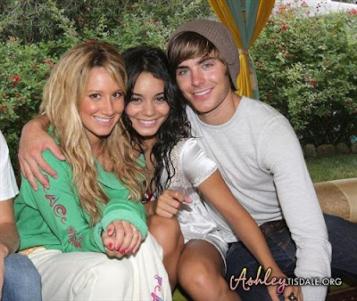 Finally there are several shots from Ashley Tisdale's 23rd birthday party
