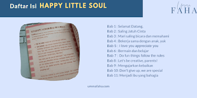 Daftar isi happy little soul