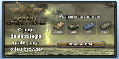 Desert Operations  - Jogo de Estratégia Militar Online 