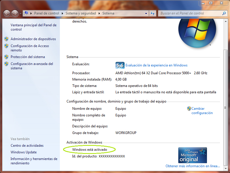 Activar windows 7 32 y 64 bits