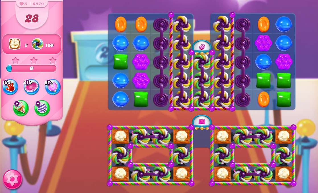 Candy Crush Saga level 6879