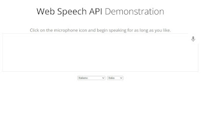 Web Speech API Demonstration