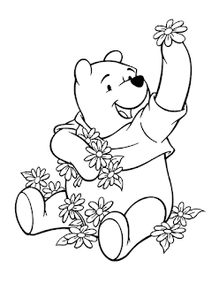 Sketsa Gambar Mewarnai Winnie The Pooh 20165