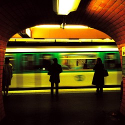 quai de métro à Paris