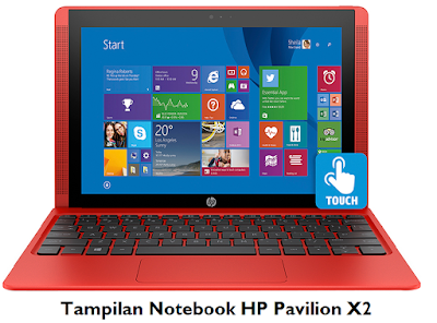 Harga Notebook HP Pavilion X2 terbaru