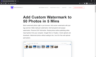 Online watermark maker recommendations, cara memberi watermark di gambar,  watermark