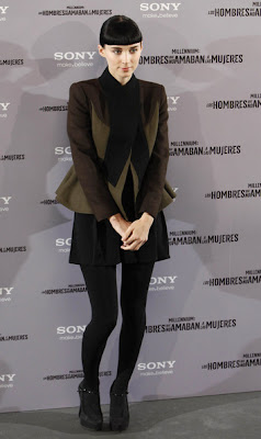 Rooney Mara Military Jacket