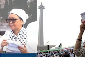 Saat Para Menteri Jokowi Mengikuti Aksi Bela Palestina 