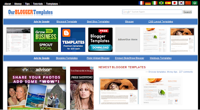 Các trang cung cấp mẫu Templates miễn phí cho Blogspot