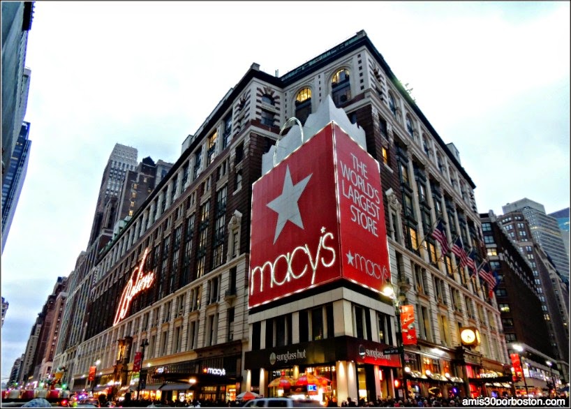 Fachada del Macy´s en Nueva York