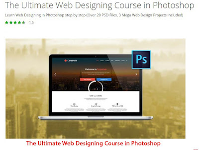 The Ultimate Web Designing Course in Photoshop