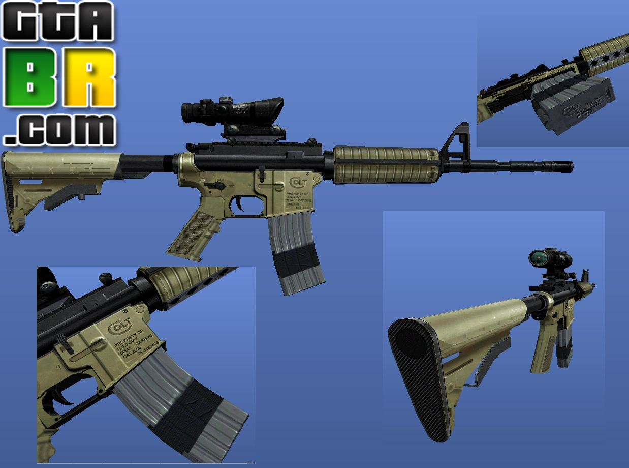 MW2 M4a1 Sopmod full model with usable M203UPDATED!!!! | KuroNeko ...