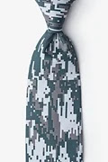 wedding ideas - grooms attire gray microfiber digital camp tie - wedding services in Philadelphia PA. - inspiration by K'Mich - wedding ideas blog