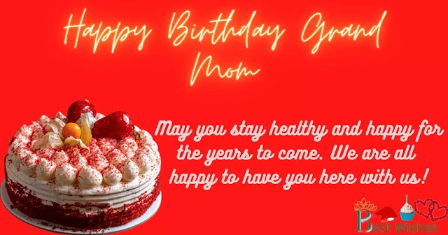 Happy Birthday Grandma!